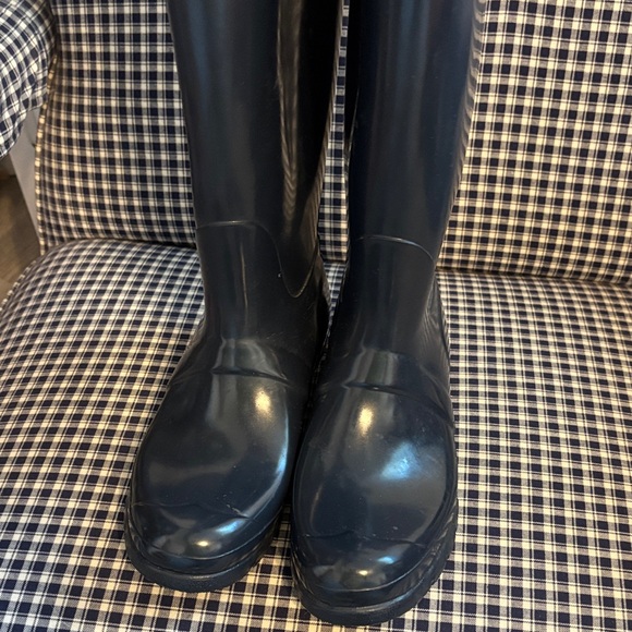 Hunter Classic navy blue Waterproof Boots - Picture 5 of 8